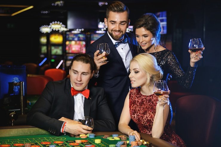 Meja Infinite Blackjack dealer langsung di m11bet dengan multiple pemain